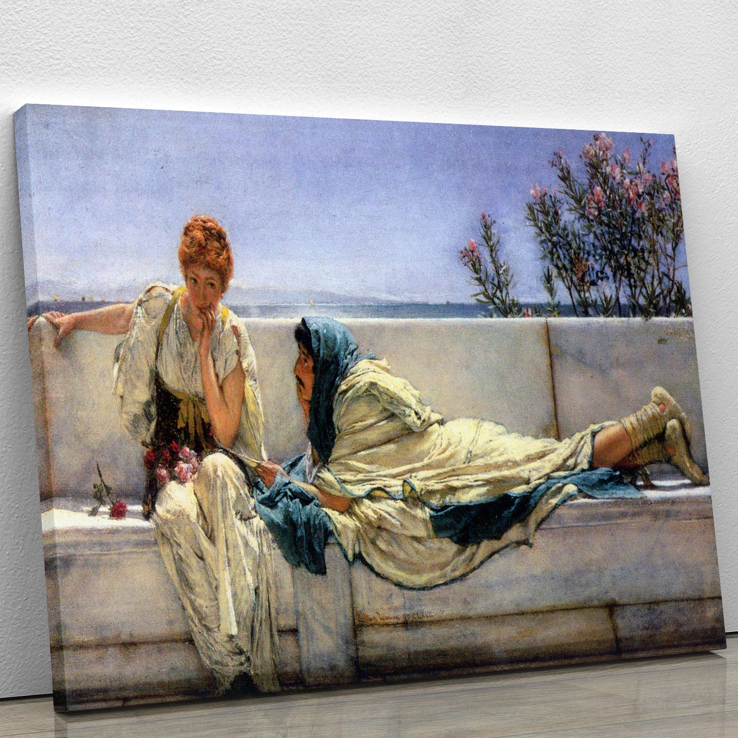 Asking by Alma Tadema Canvas Print or Poster - Canvas Art Rocks - 1