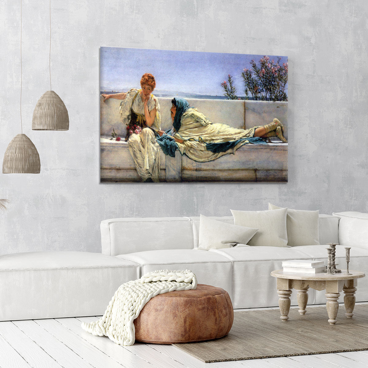 Asking by Alma Tadema Canvas Print or Poster - Canvas Art Rocks - 6