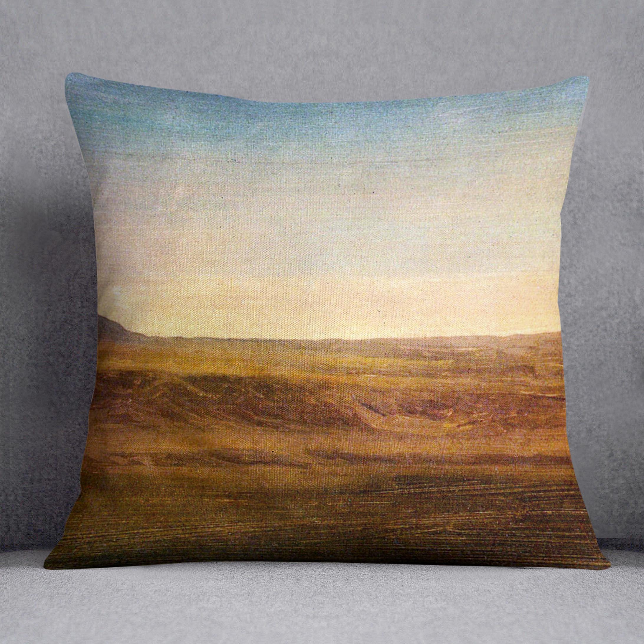 At the Level by Bierstadt Cushion - Canvas Art Rocks - 1