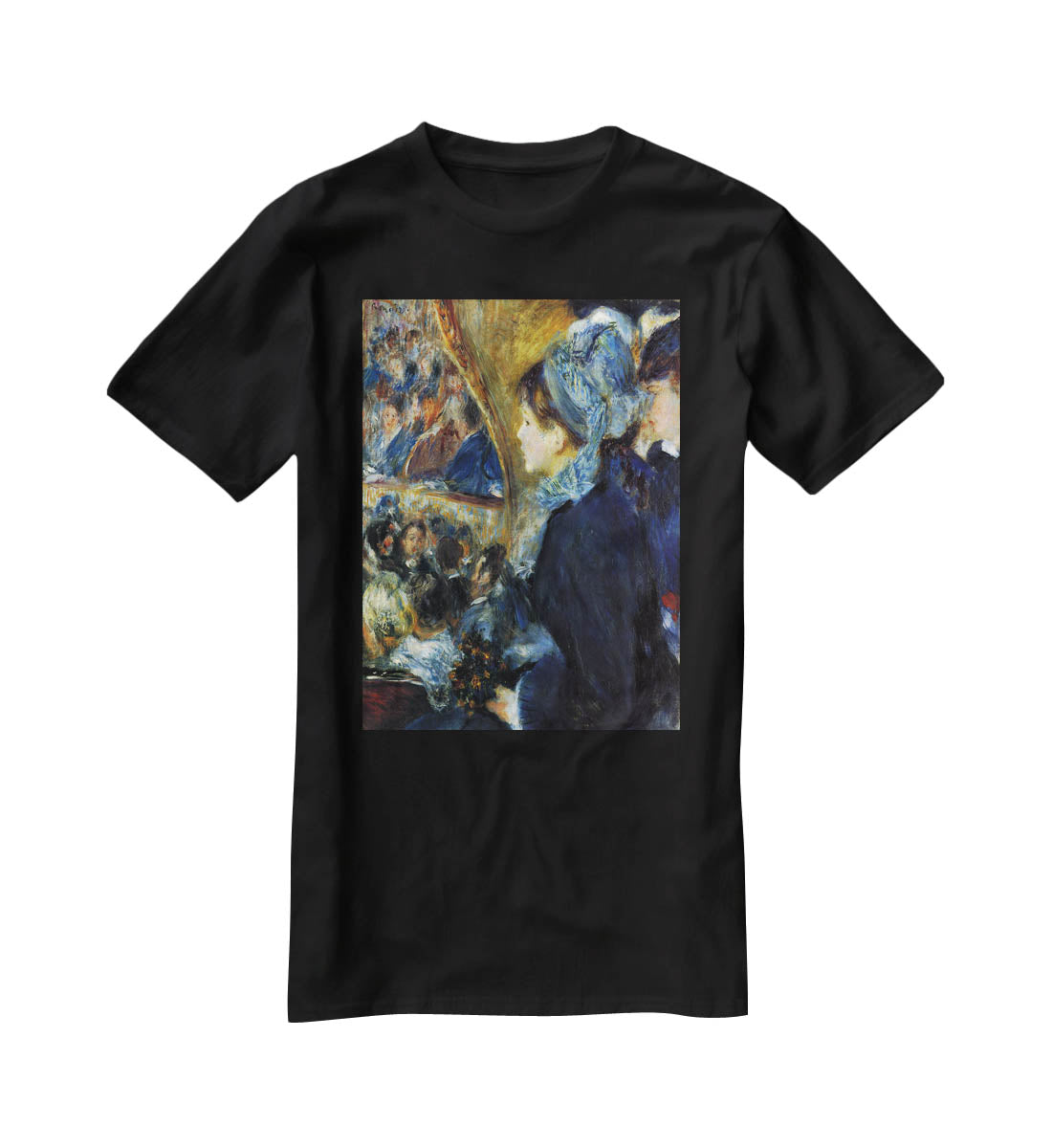 At the theatre by Renoir T-Shirt - Canvas Art Rocks - 1