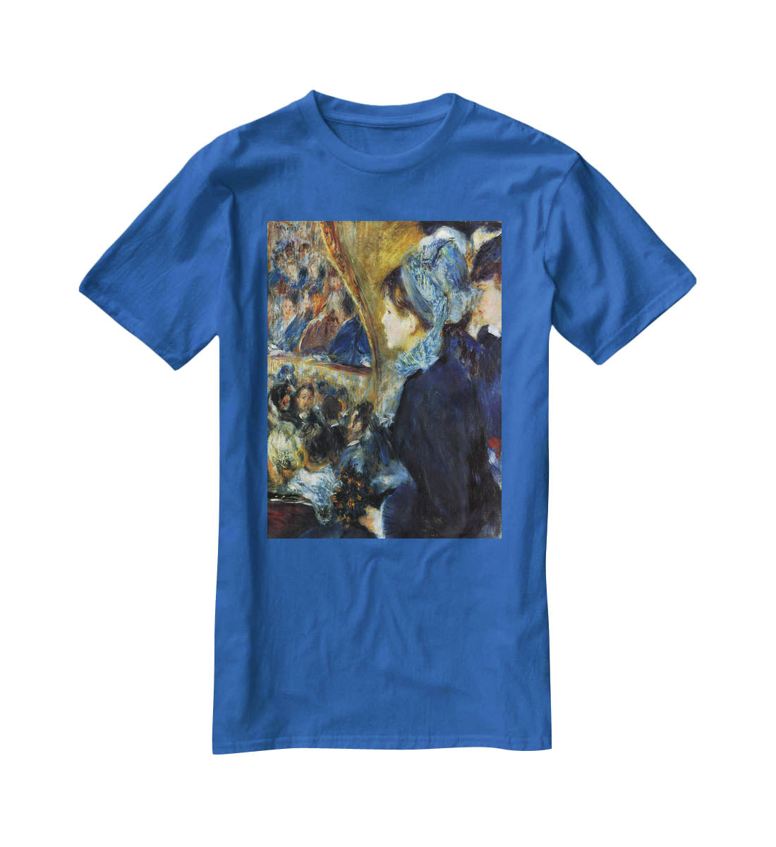 At the theatre by Renoir T-Shirt - Canvas Art Rocks - 2