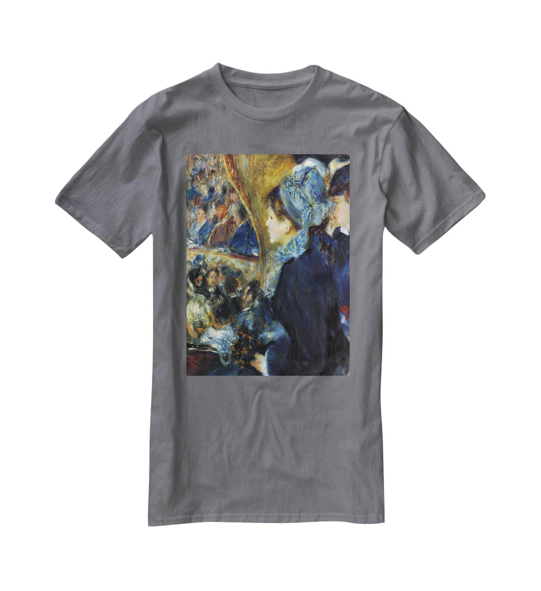 At the theatre by Renoir T-Shirt - Canvas Art Rocks - 3