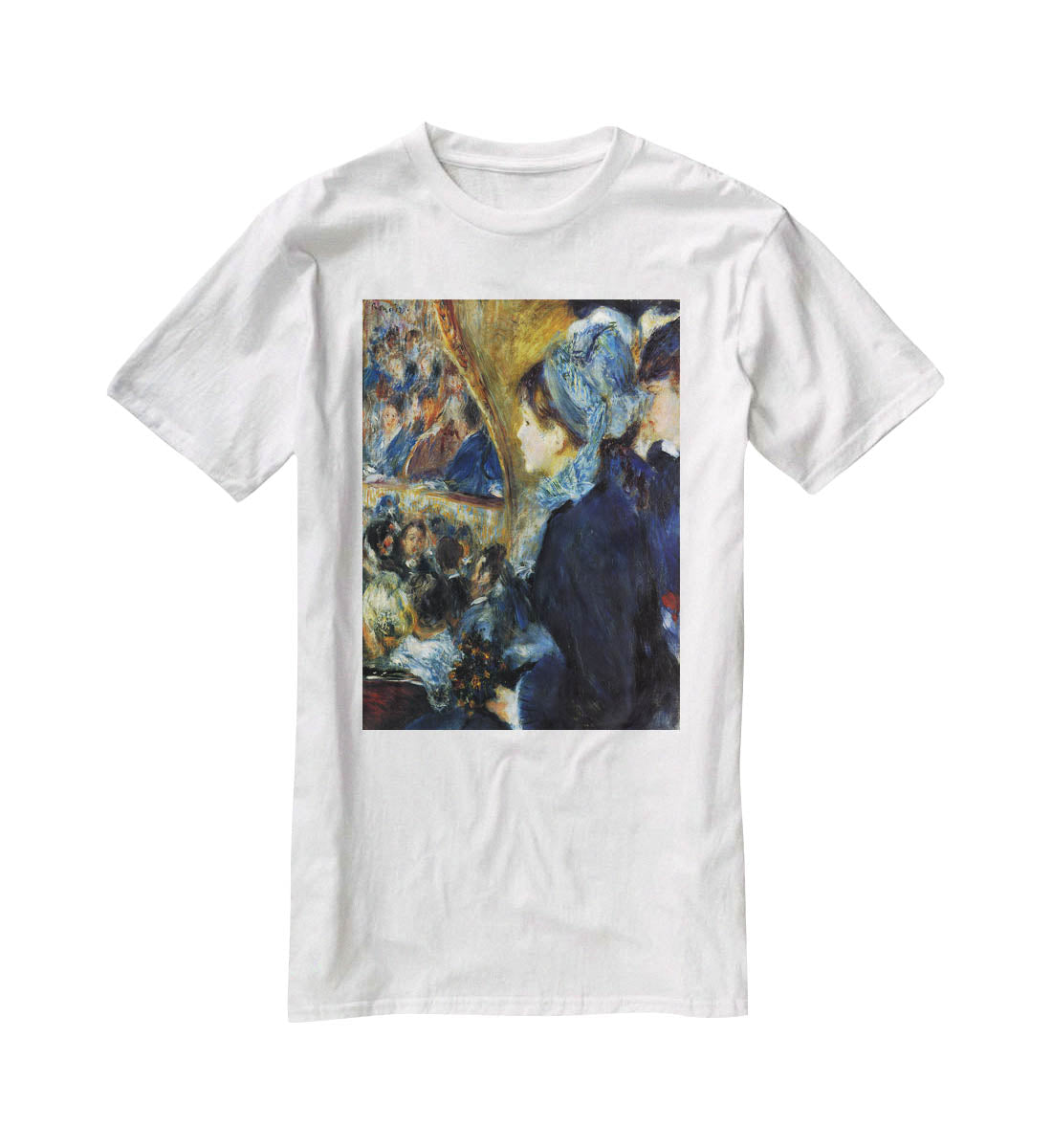 At the theatre by Renoir T-Shirt - Canvas Art Rocks - 5