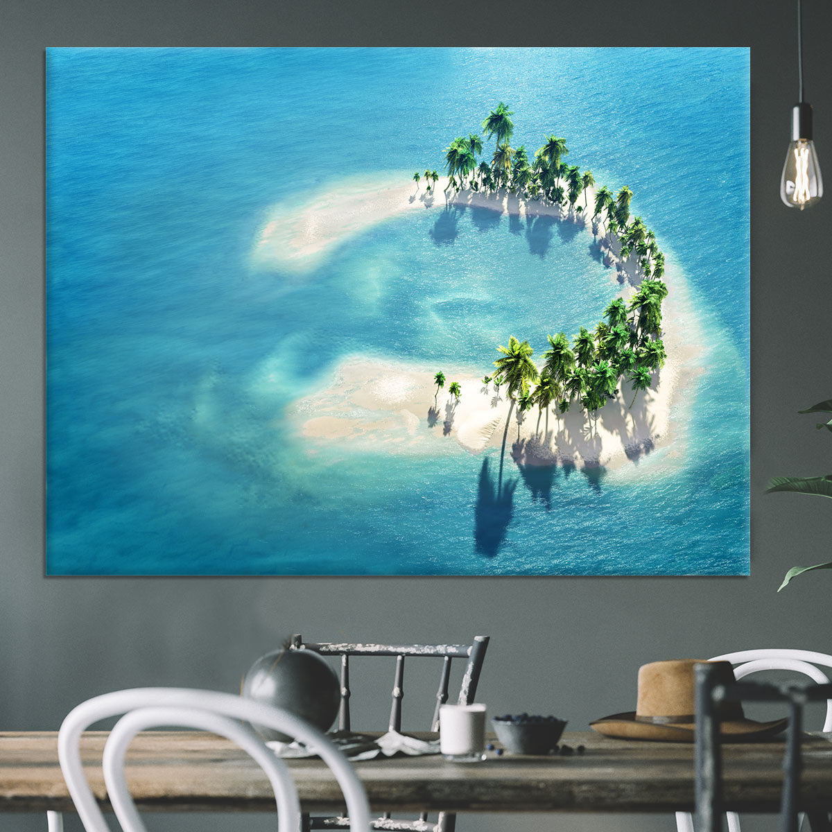 Atoll Canvas Print or Poster - Canvas Art Rocks - 3