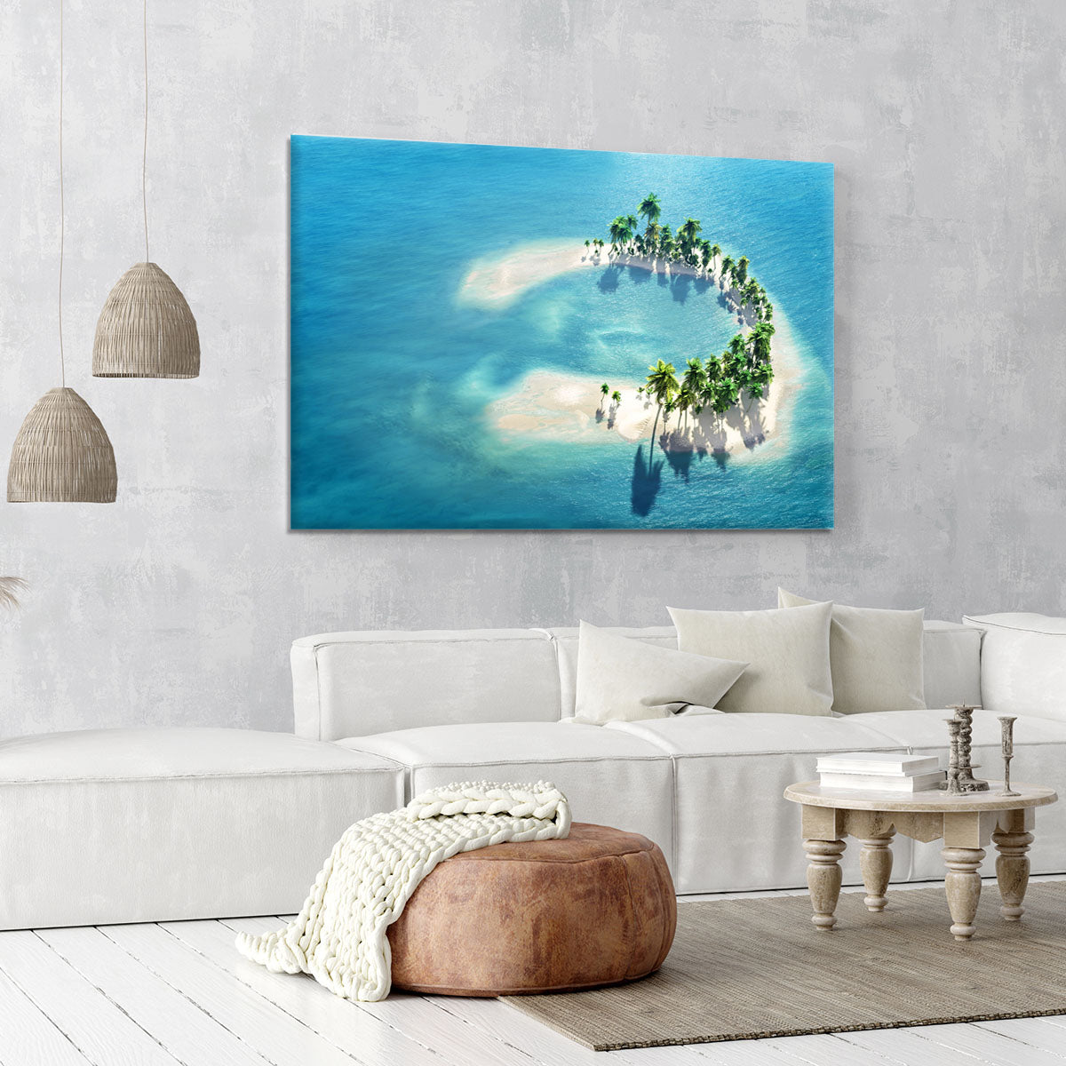 Atoll Canvas Print or Poster - Canvas Art Rocks - 6