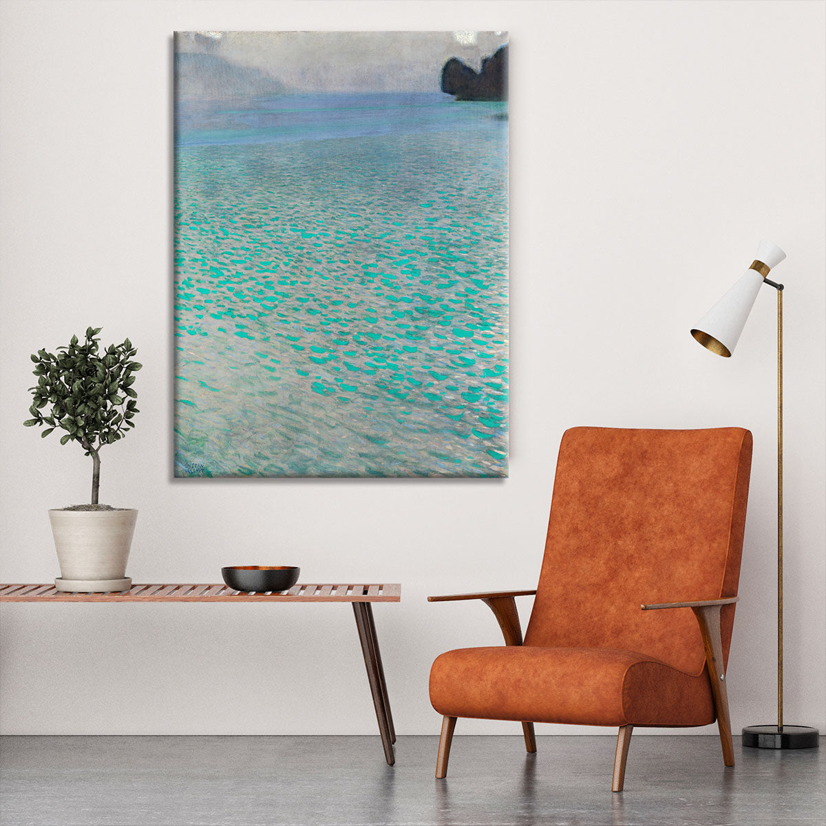 Attersee by Klimt Canvas Print or Poster - Canvas Art Rocks - 6
