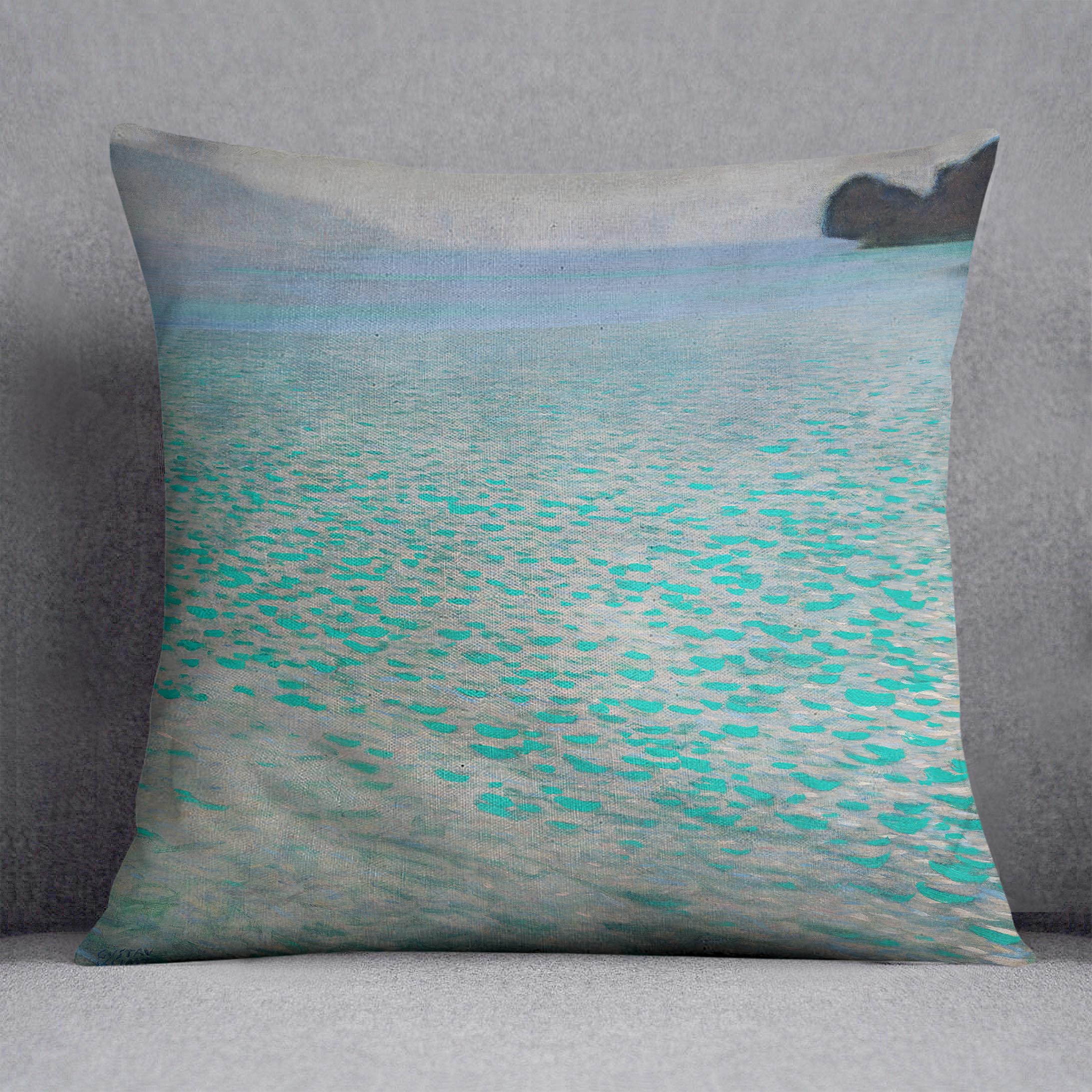 Attersee by Klimt Cushion
