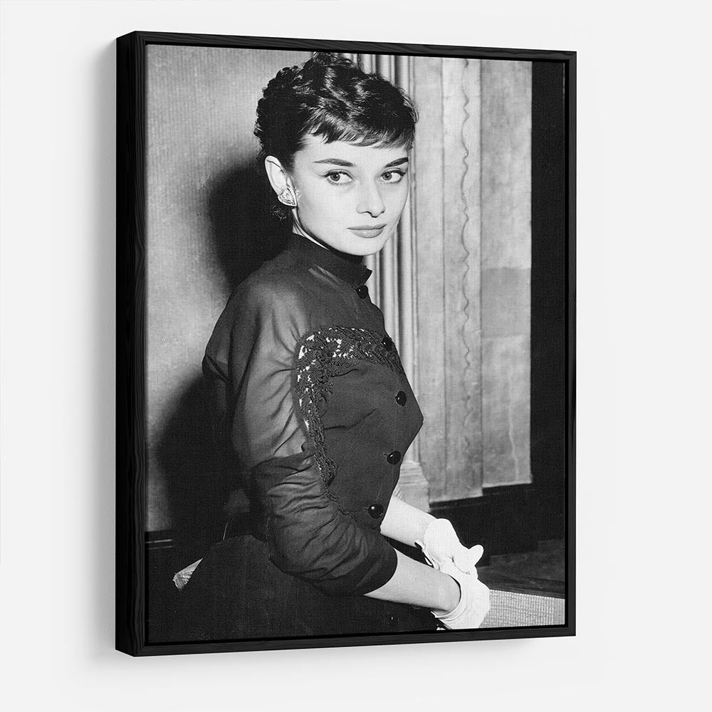 Audrey Hepburn in 1953 HD Metal Print