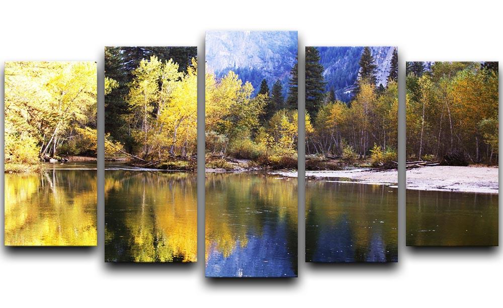 Autumn scene 5 Split Panel Canvas  - Canvas Art Rocks - 1