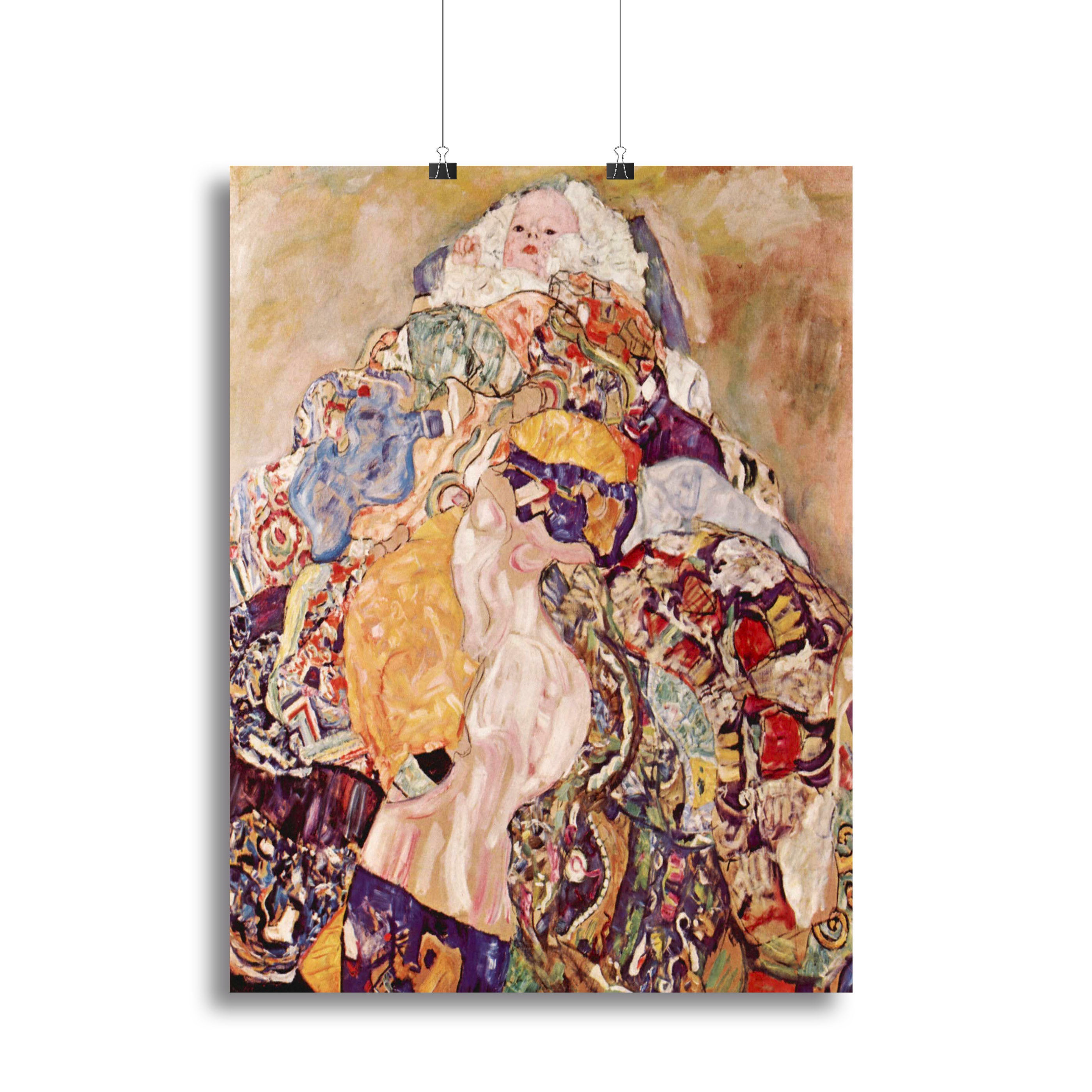 Baby by Klimt Canvas Print or Poster - Canvas Art Rocks - 2