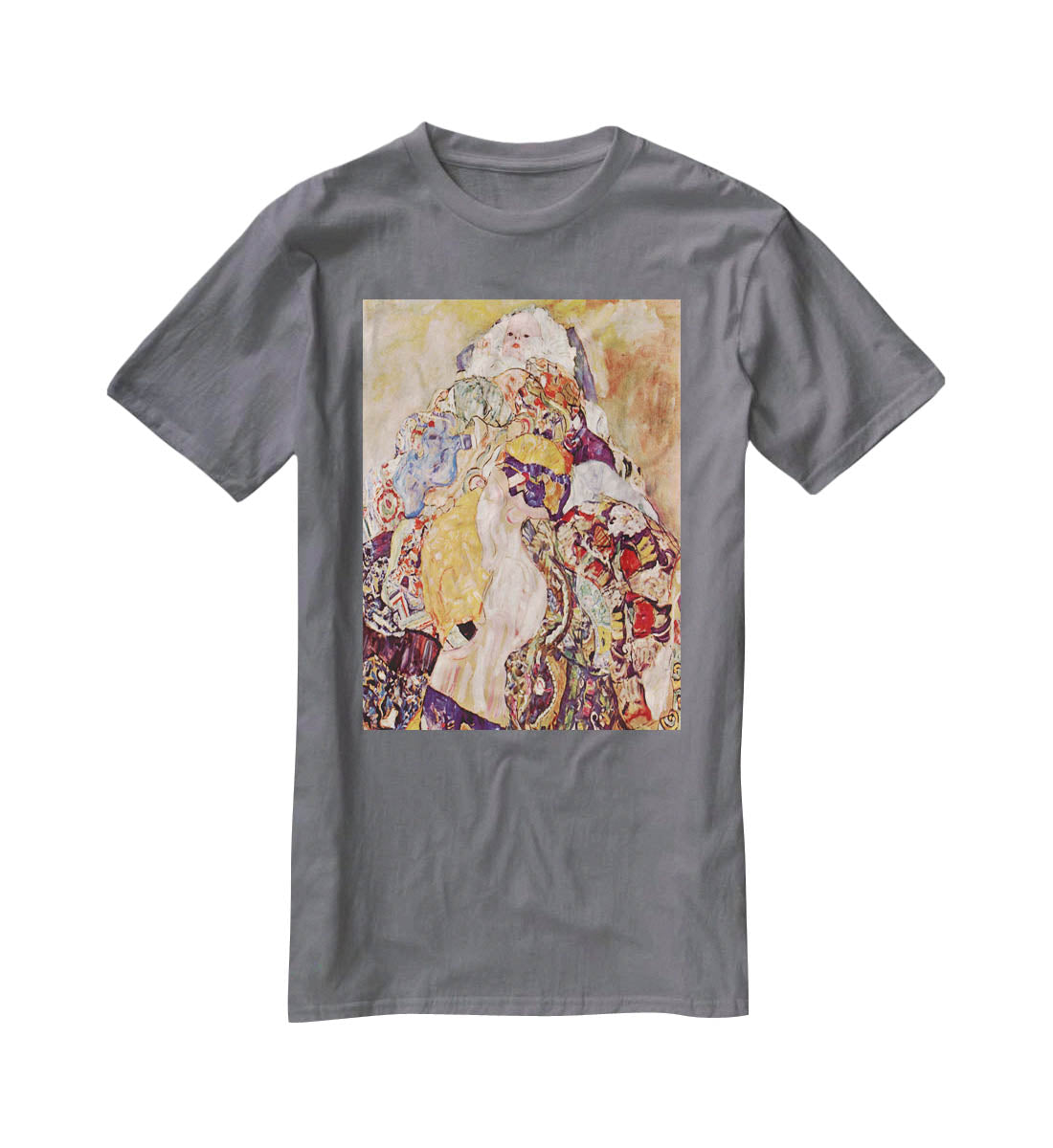 Baby by Klimt T-Shirt - Canvas Art Rocks - 3
