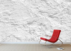 Background of white stone Wall Mural Wallpaper - Canvas Art Rocks - 2