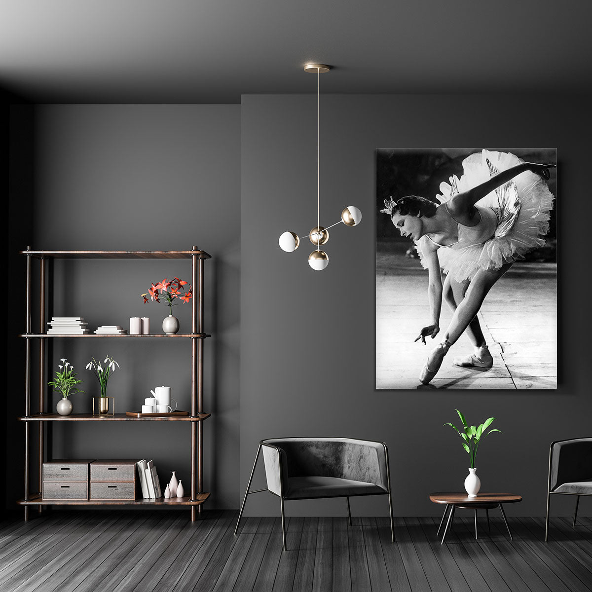 Ballerina Yvette Chauvire Canvas Print or Poster - Canvas Art Rocks - 5