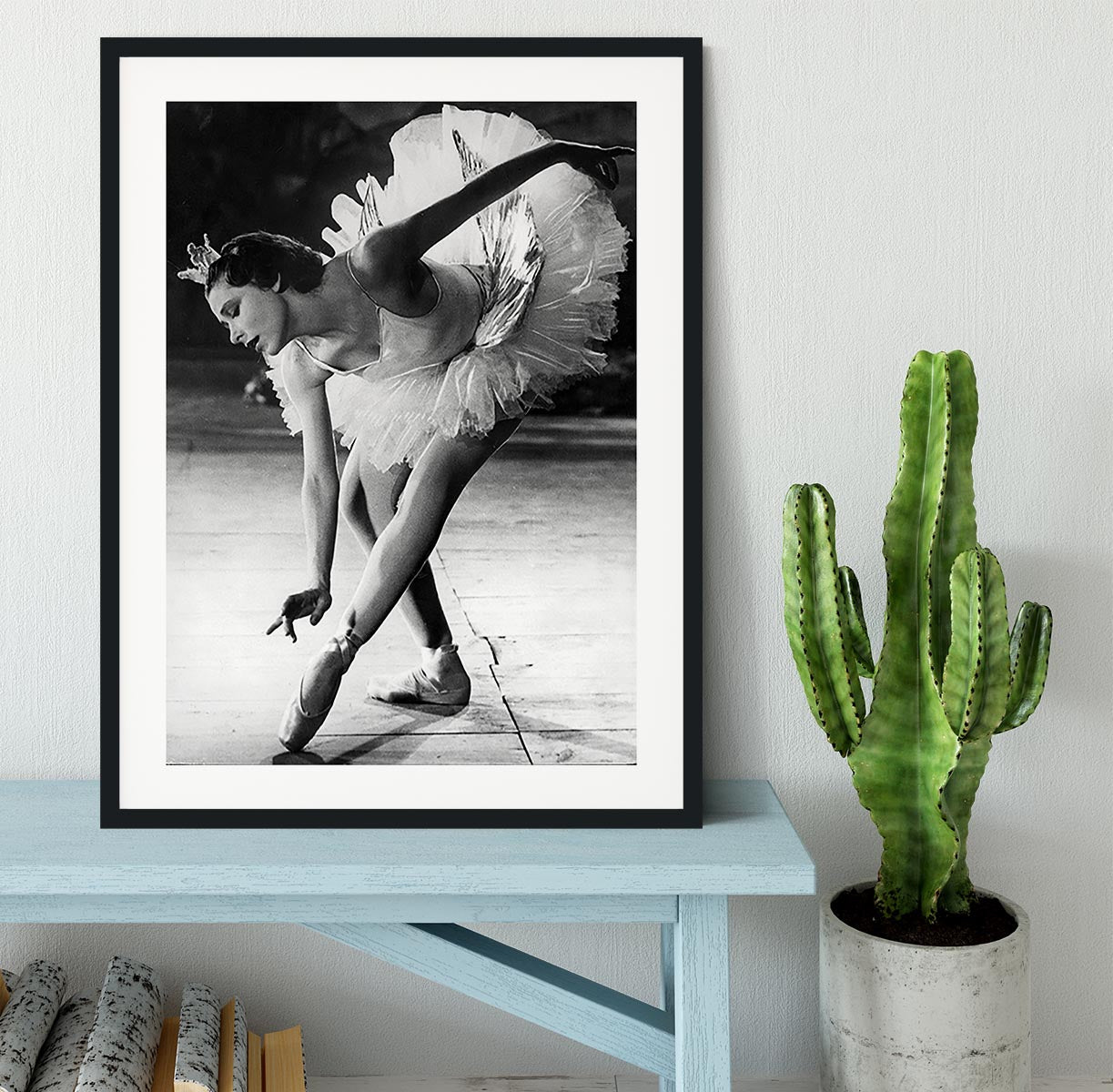 Ballerina Yvette Chauvire Framed Print - Canvas Art Rocks - 1