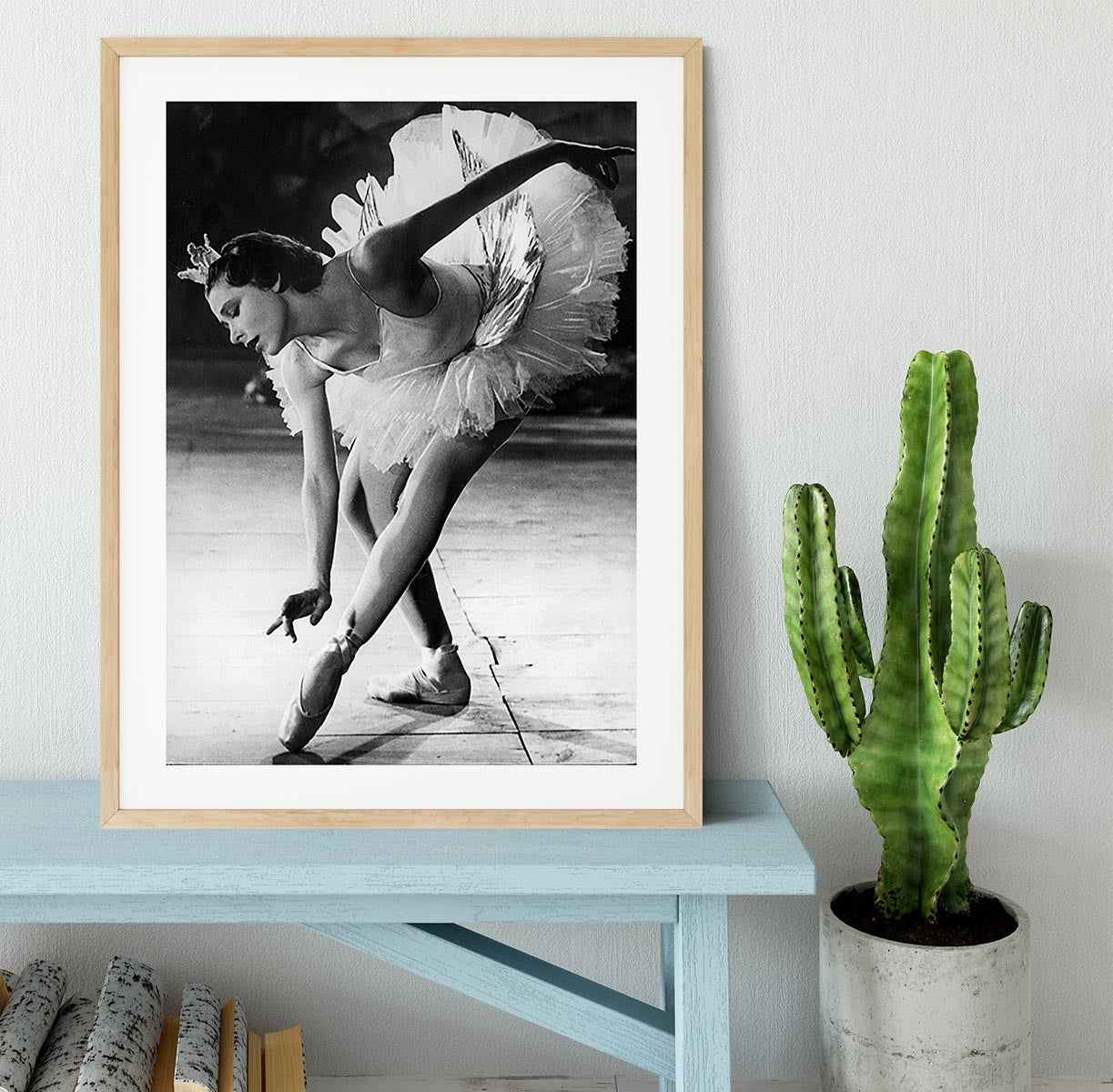 Ballerina Yvette Chauvire Framed Print - Canvas Art Rocks - 3