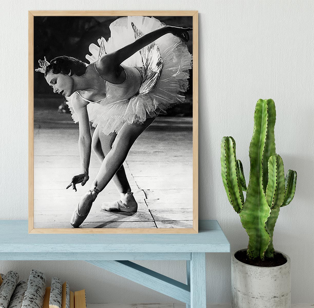 Ballerina Yvette Chauvire Framed Print - Canvas Art Rocks - 4