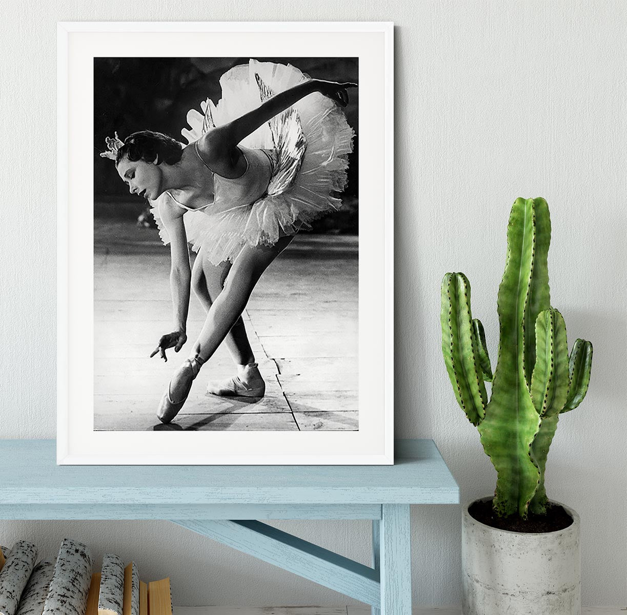 Ballerina Yvette Chauvire Framed Print - Canvas Art Rocks - 5