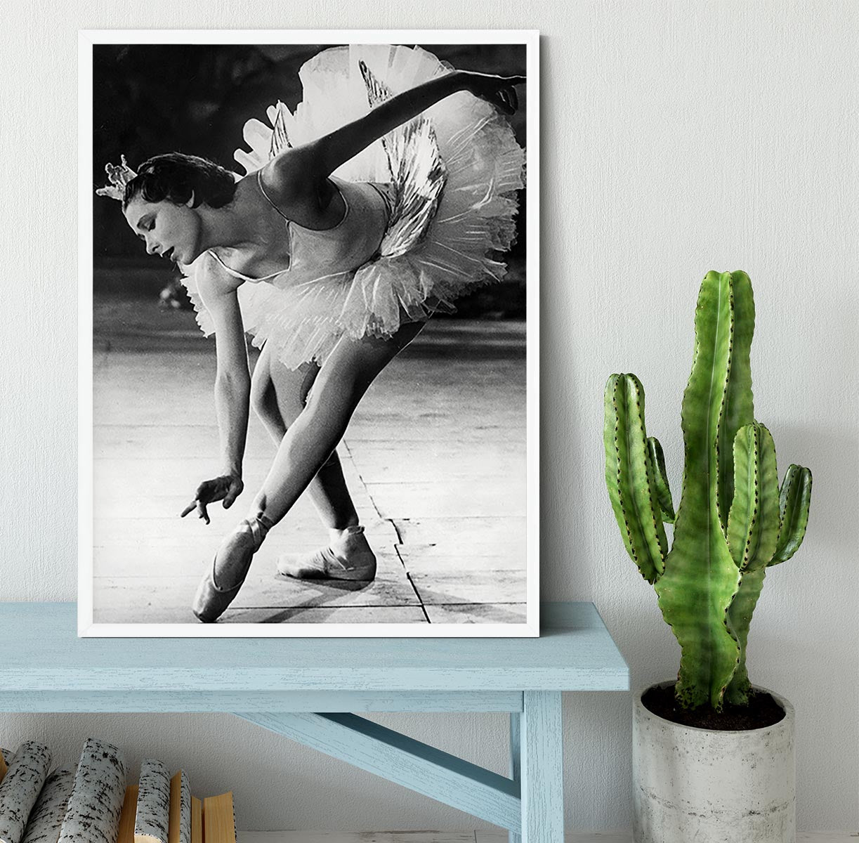 Ballerina Yvette Chauvire Framed Print - Canvas Art Rocks -6
