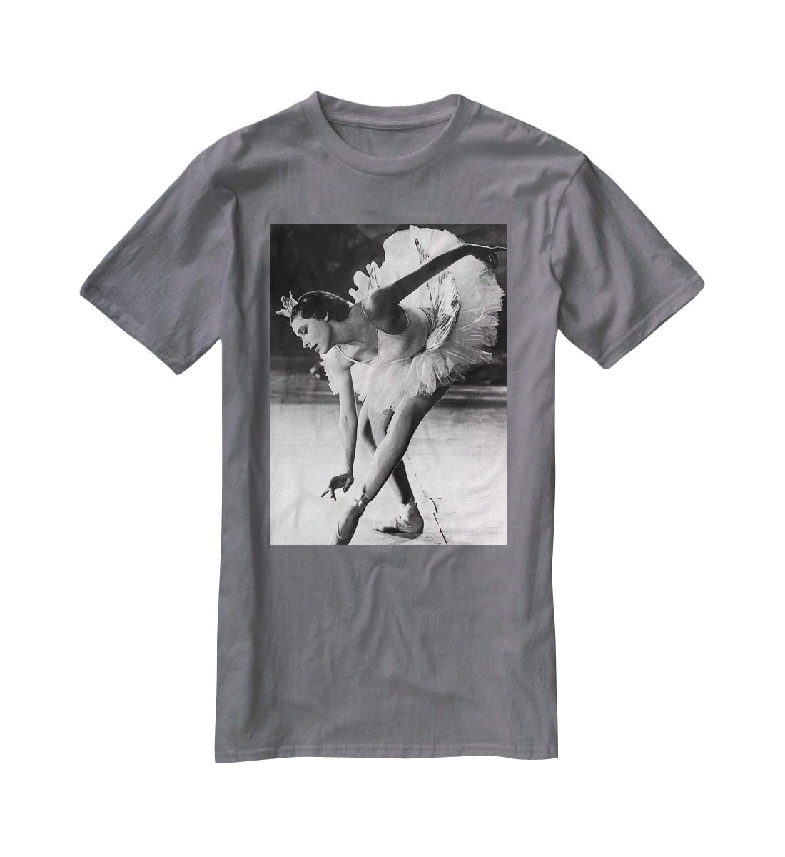Ballerina Yvette Chauvire T-Shirt - Canvas Art Rocks - 3