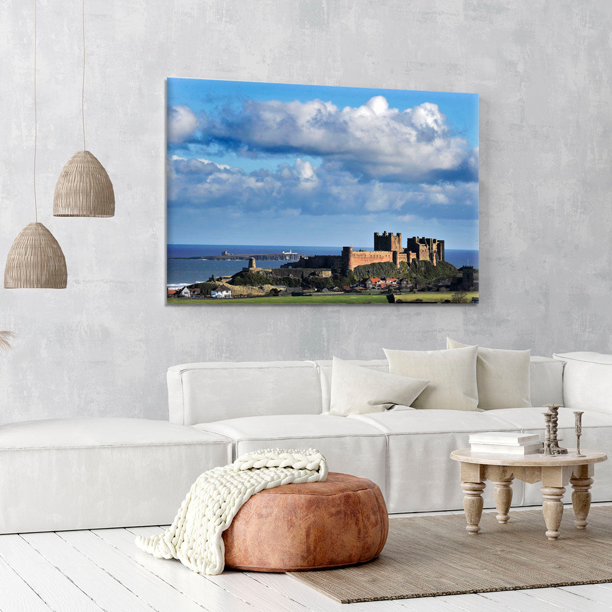 Bamburgh Castle Canvas Print or Poster - Canvas Art Rocks - 6