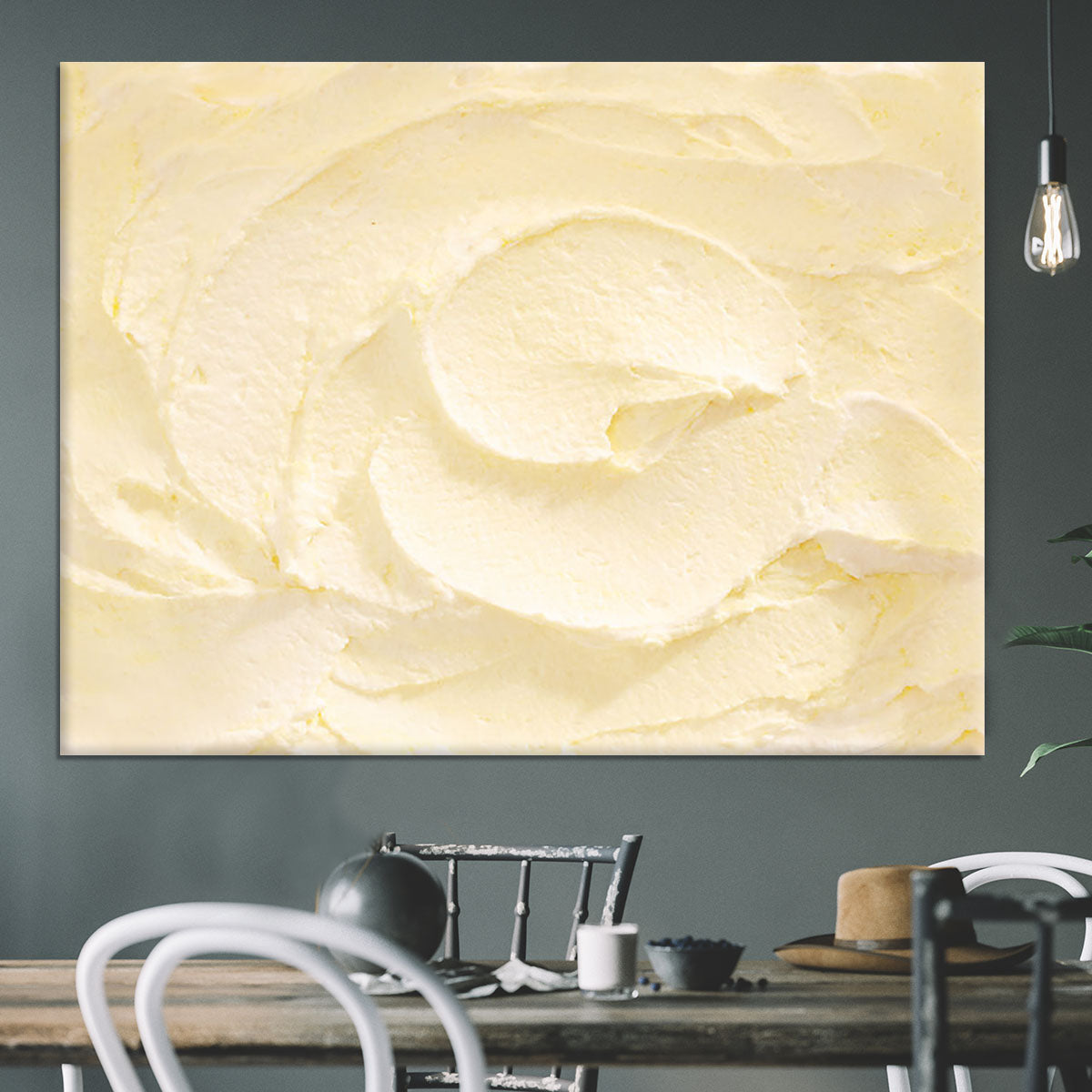 Banana Ice Cream Canvas Print or Poster - Canvas Art Rocks - 3