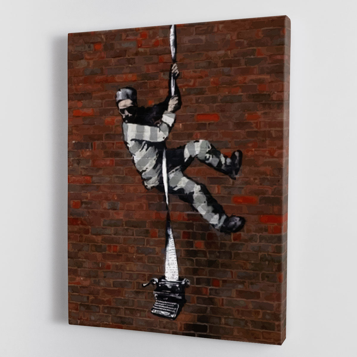 Banksy Escaping Prisoner Canvas Print or Poster
