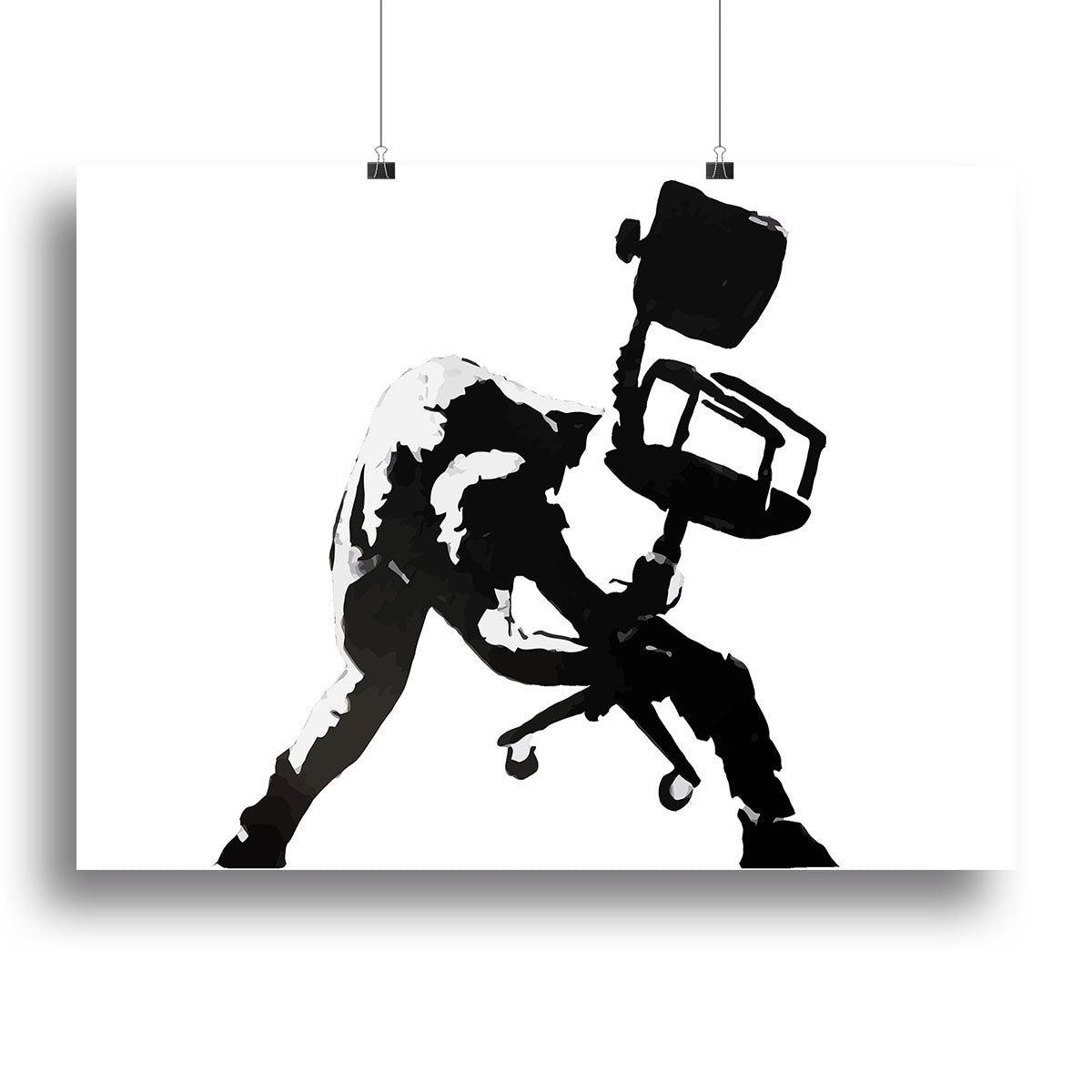 Banksy London Calling Canvas Print or Poster