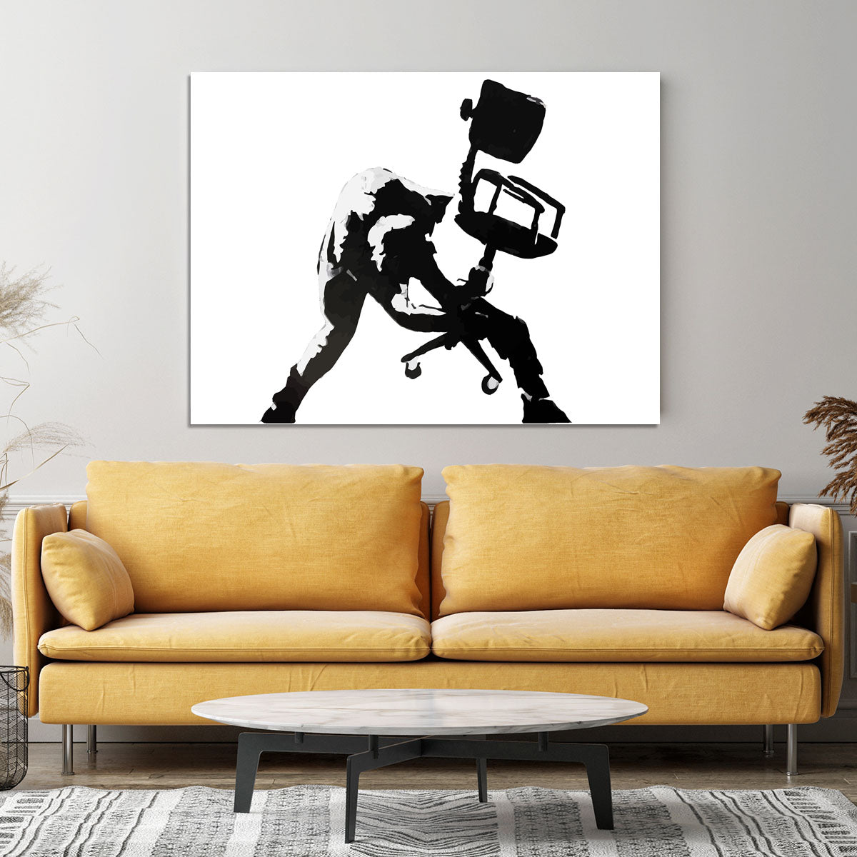 Banksy London Calling Canvas Print or Poster