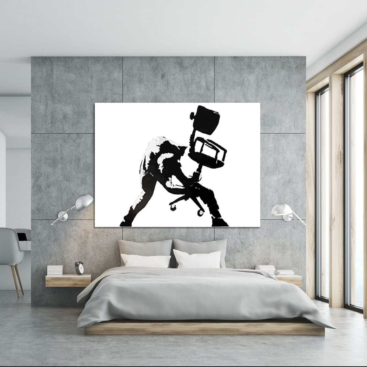 Banksy London Calling Canvas Print or Poster