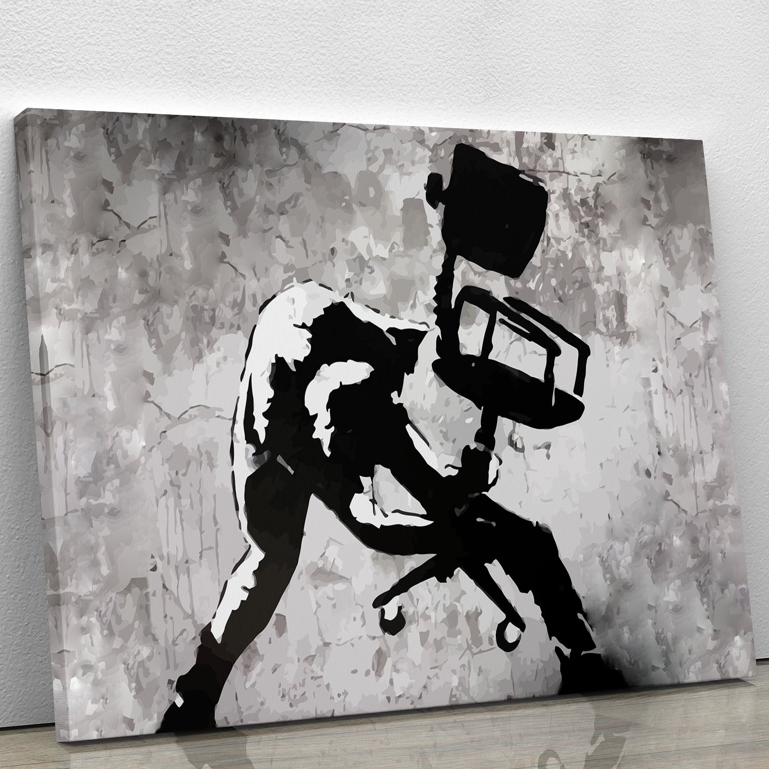 Banksy London Calling Canvas Print or Poster