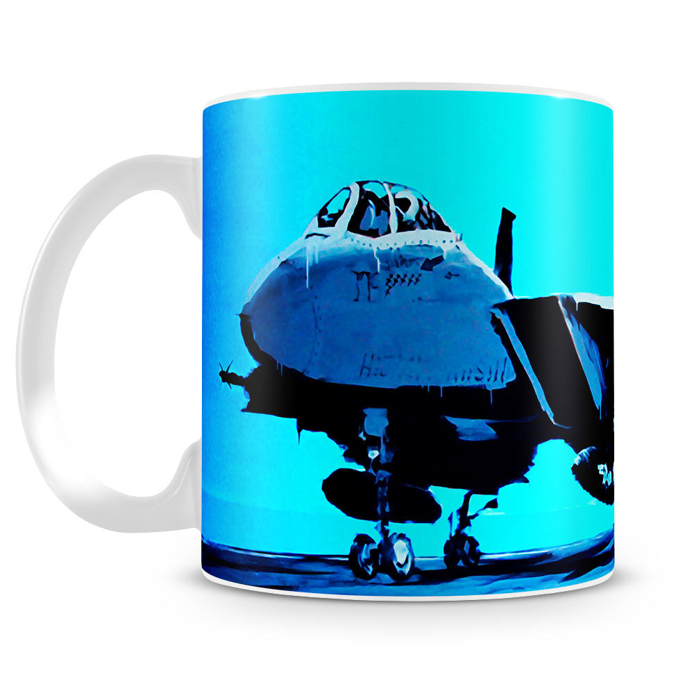 Banksy Aircraft Carrier Applause Mug - Canvas Art Rocks