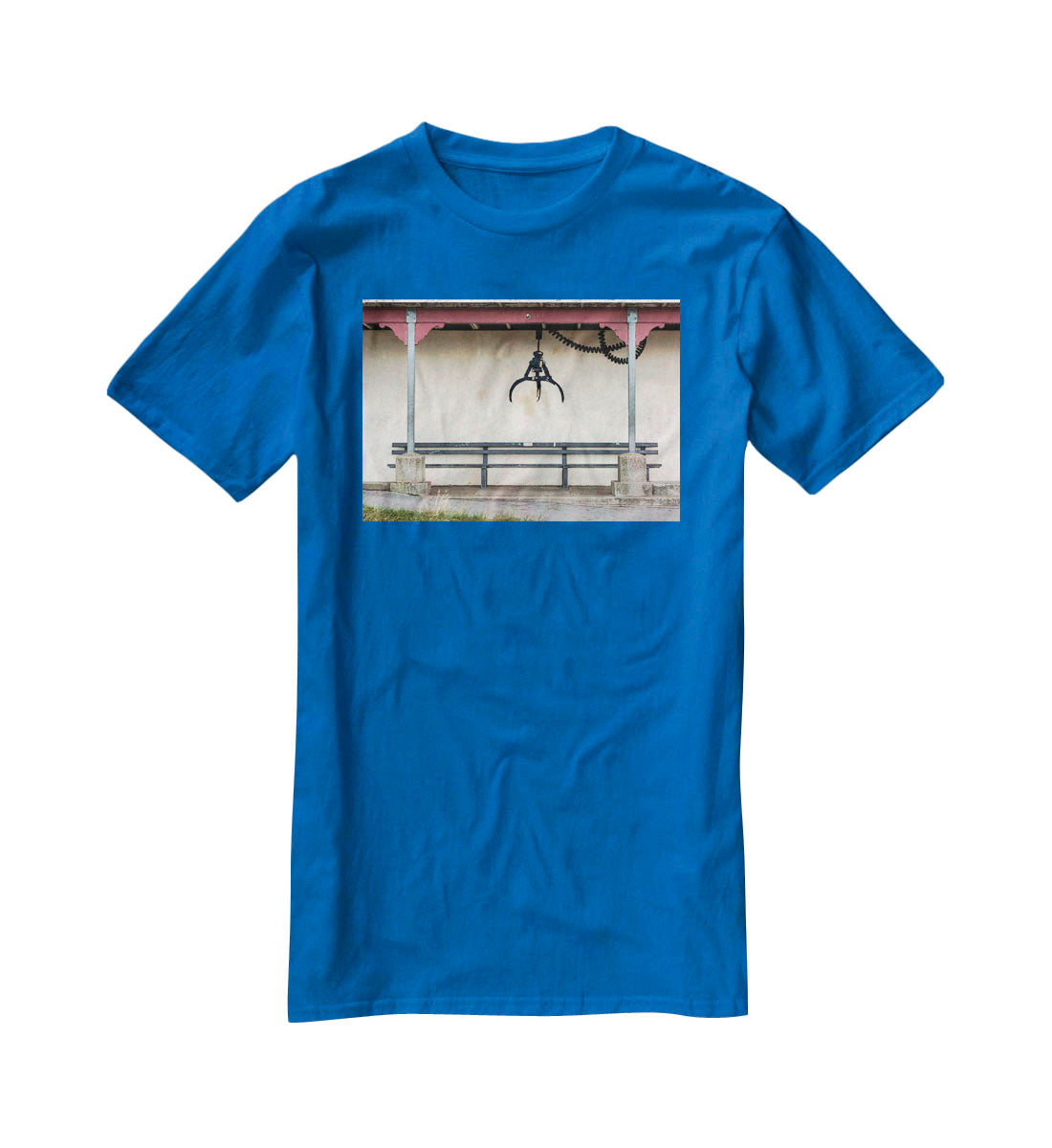 Banksy Amusement Arcade Crane T-Shirt - Canvas Art Rocks - 2