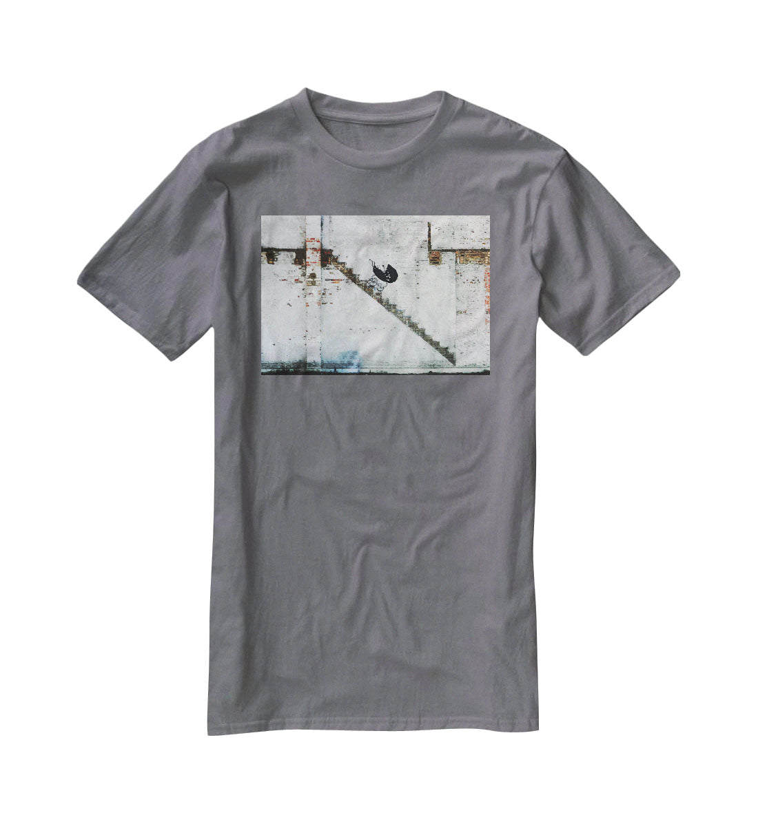 Banksy Baby Carriage T-Shirt - Canvas Art Rocks - 3
