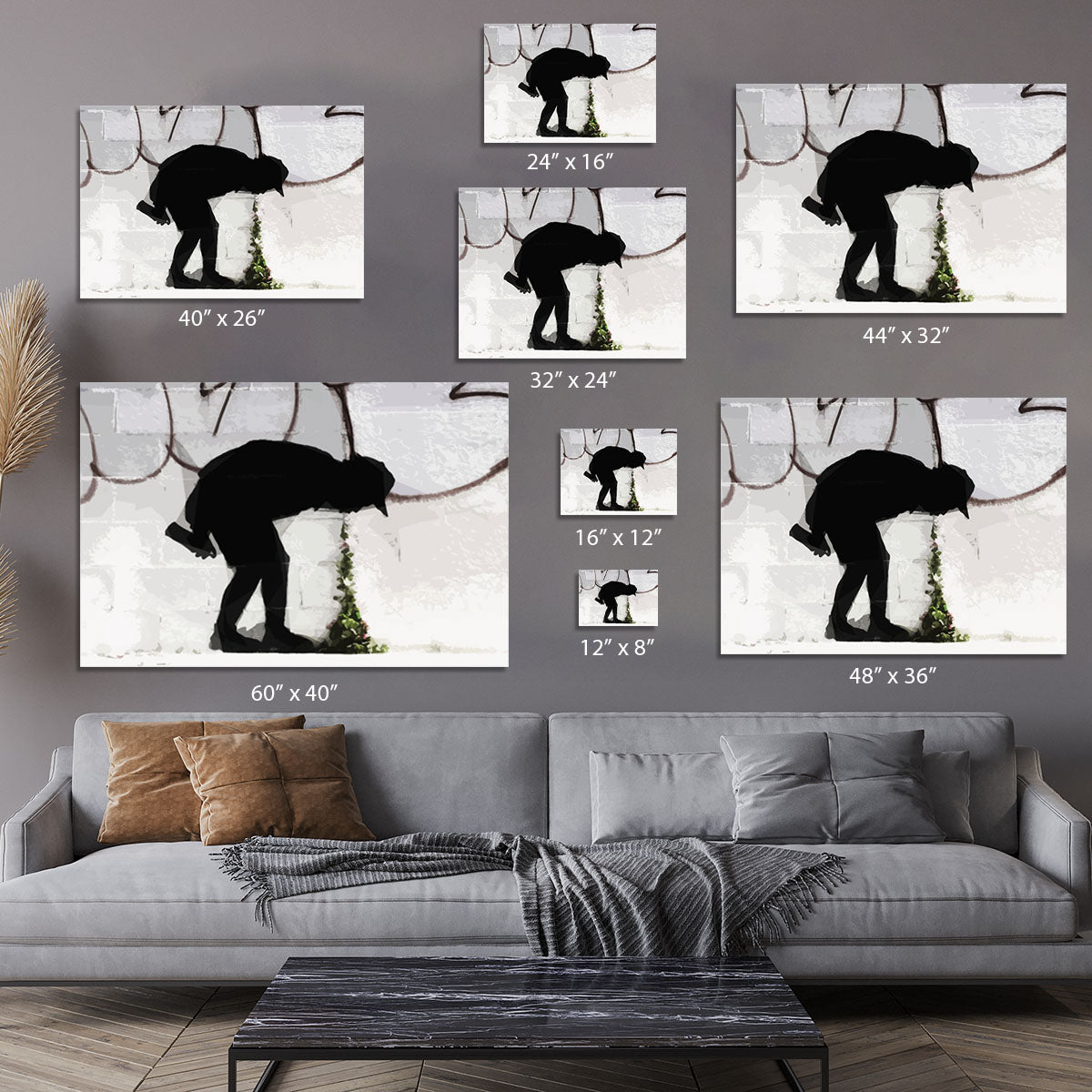 Banksy Better Out Than In Canvas Print or Poster - Canvas Art Rocks - 7