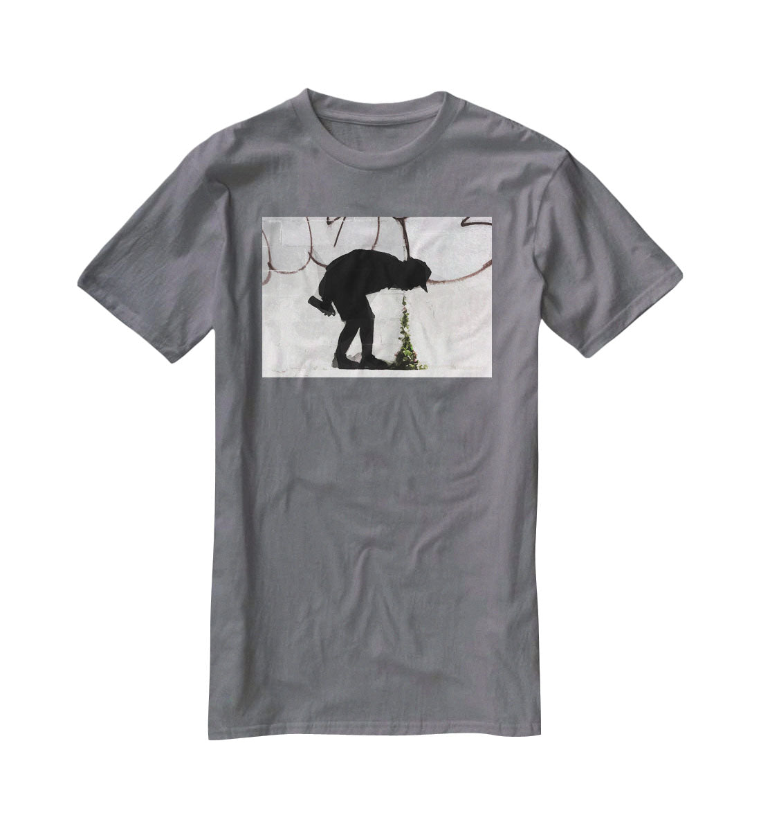 Banksy Better Out Than In T-Shirt - Canvas Art Rocks - 3