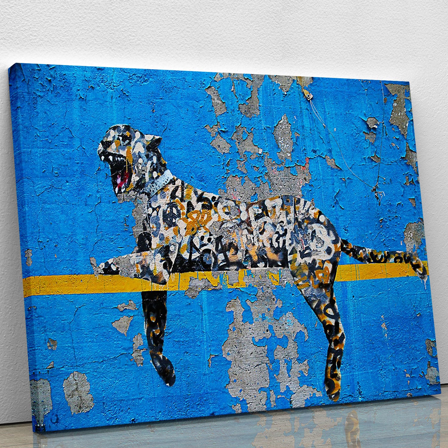 Banksy Cheetah Canvas Print or Poster - Canvas Art Rocks - 1