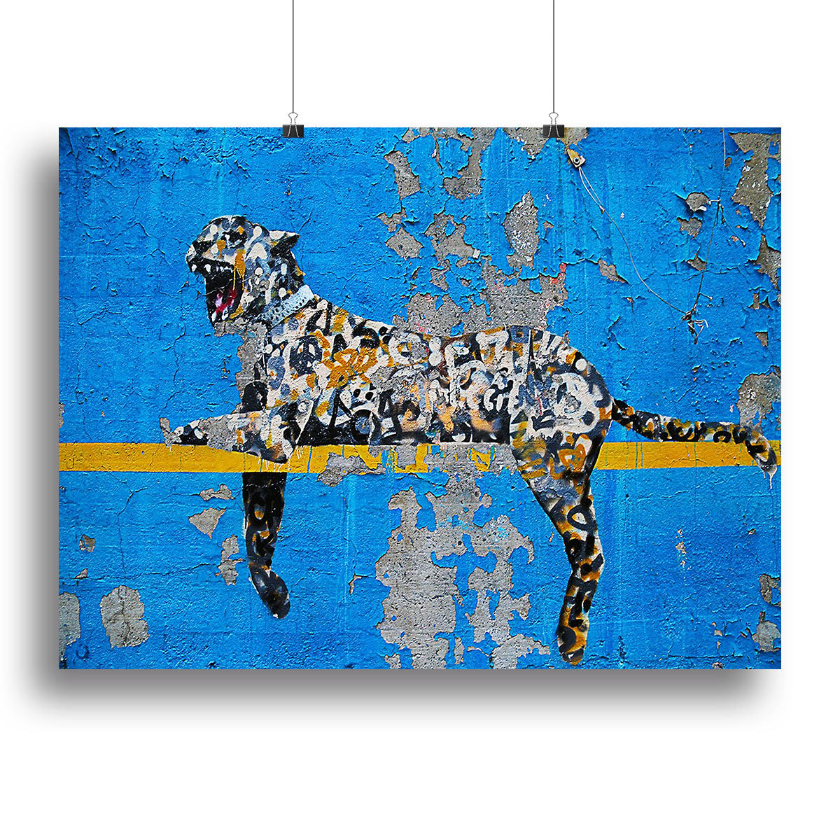 Banksy Cheetah Canvas Print or Poster - Canvas Art Rocks - 2