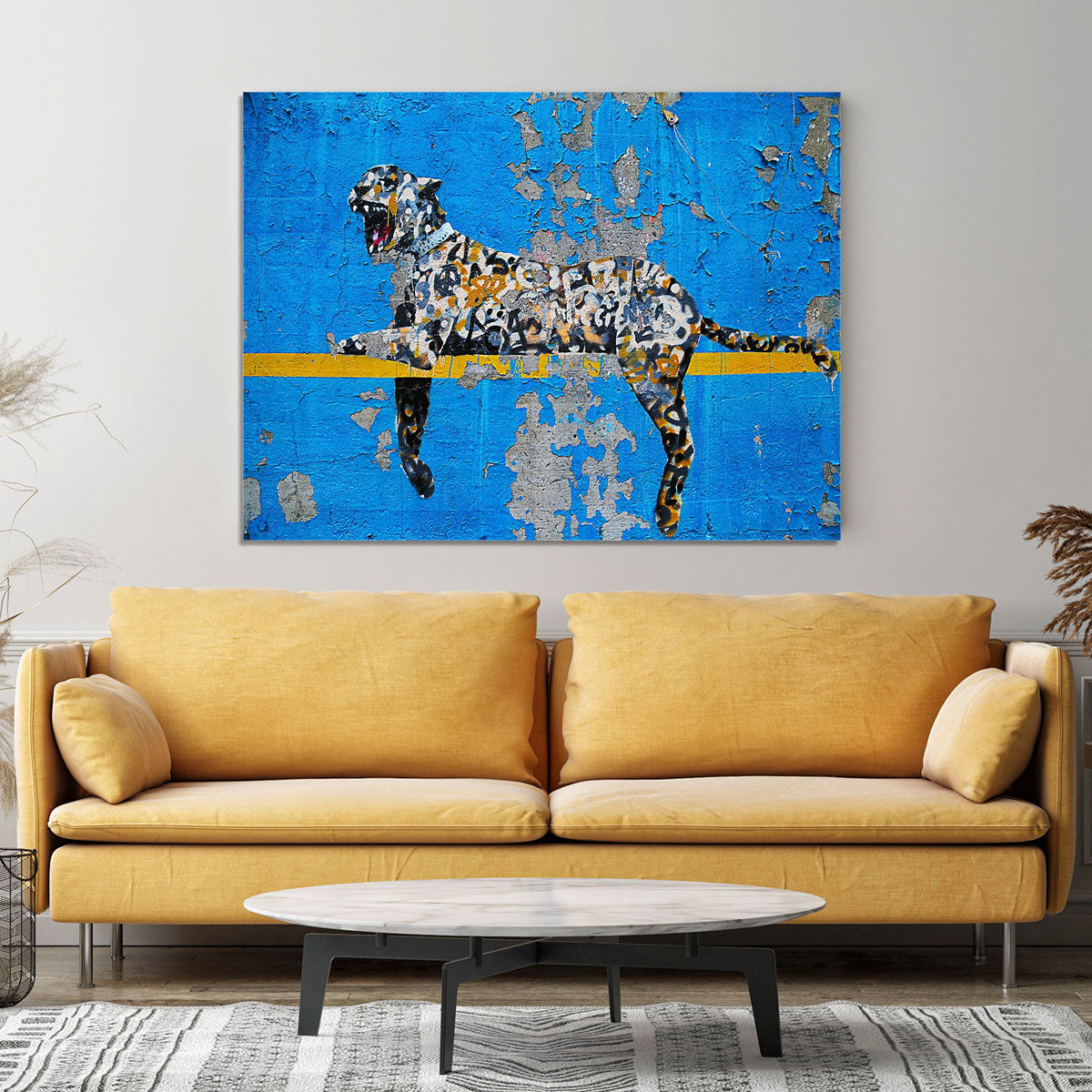 Banksy Cheetah Canvas Print or Poster - Canvas Art Rocks - 4