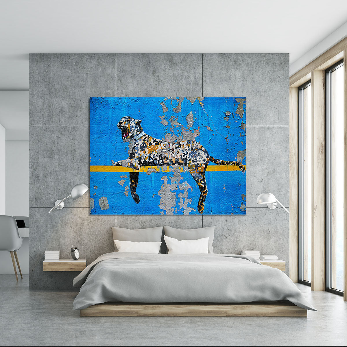 Banksy Cheetah Canvas Print or Poster - Canvas Art Rocks - 5