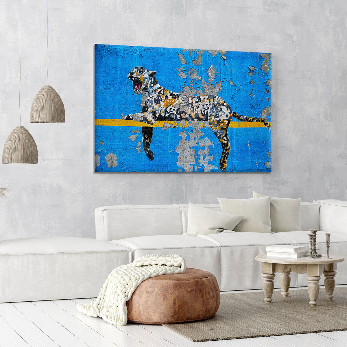 Banksy Cheetah Canvas Print or Poster - Canvas Art Rocks - 6