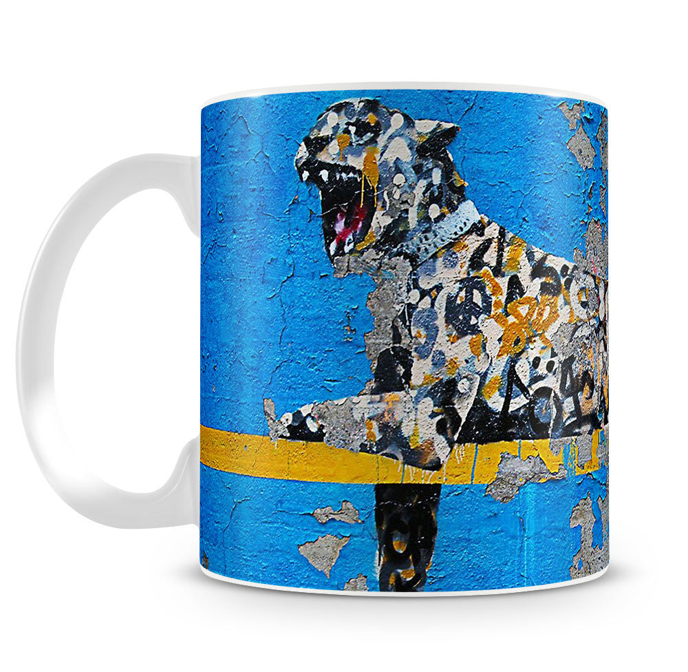 Banksy Cheetah Mug - Canvas Art Rocks