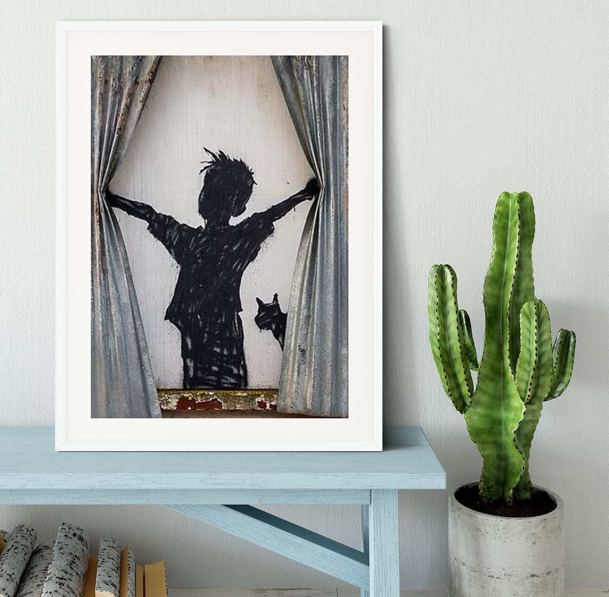 Banksy Derelict Farmhouse Framed Print - Canvas Art Rocks - 5