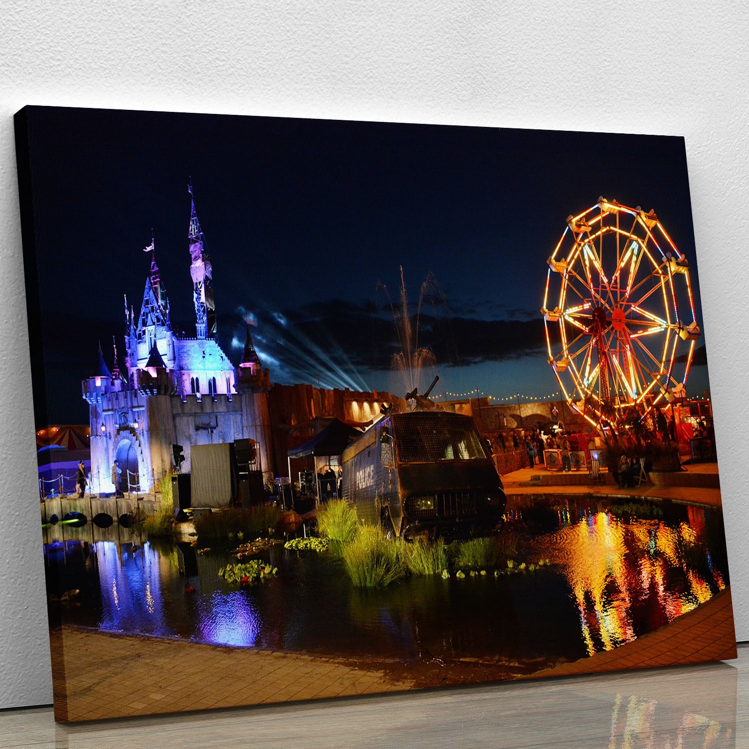 Banksy Dismaland Canvas Print or Poster - Canvas Art Rocks - 1