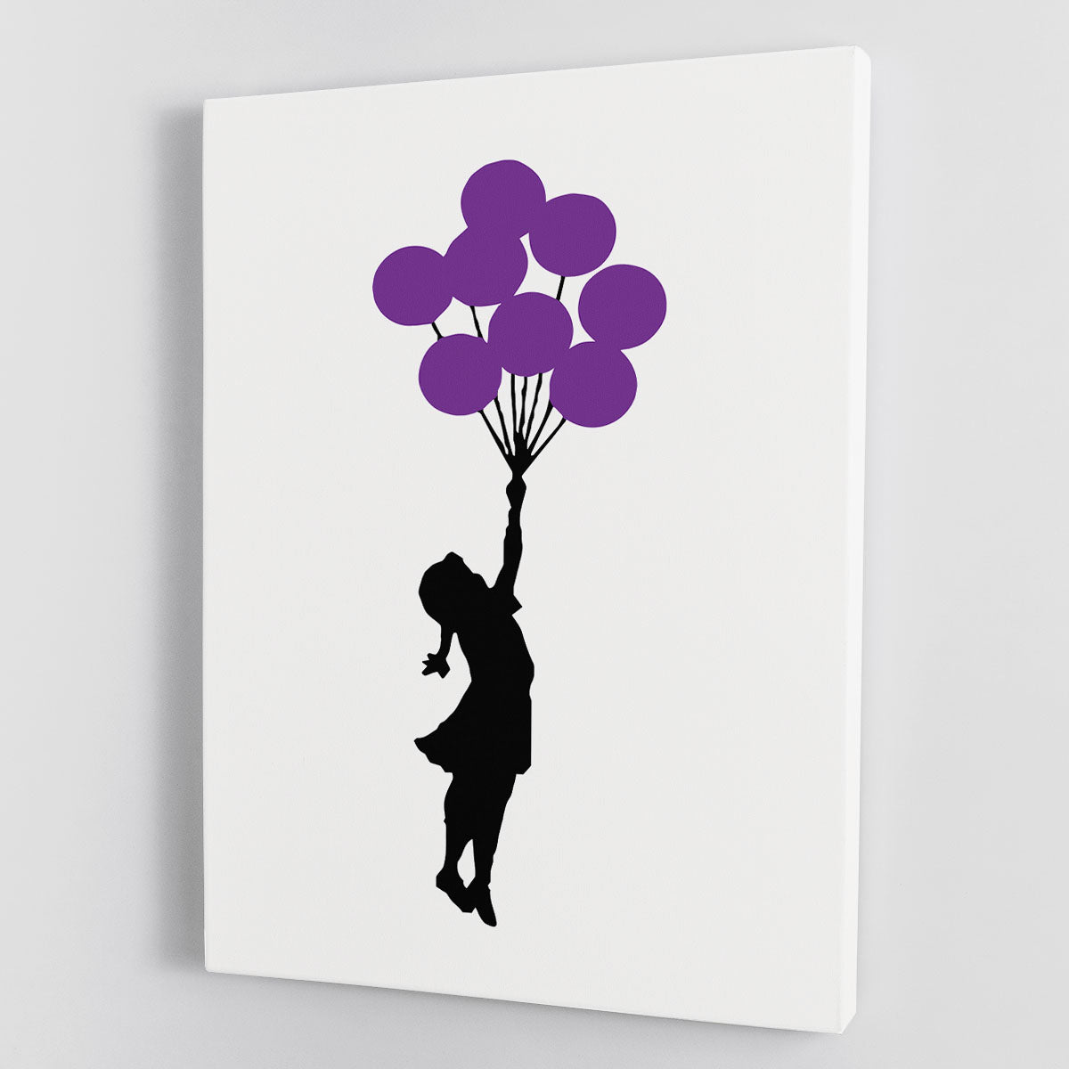 Banksy Flying Balloon Girl Canvas Print or Poster - Canvas Art Rocks - 1