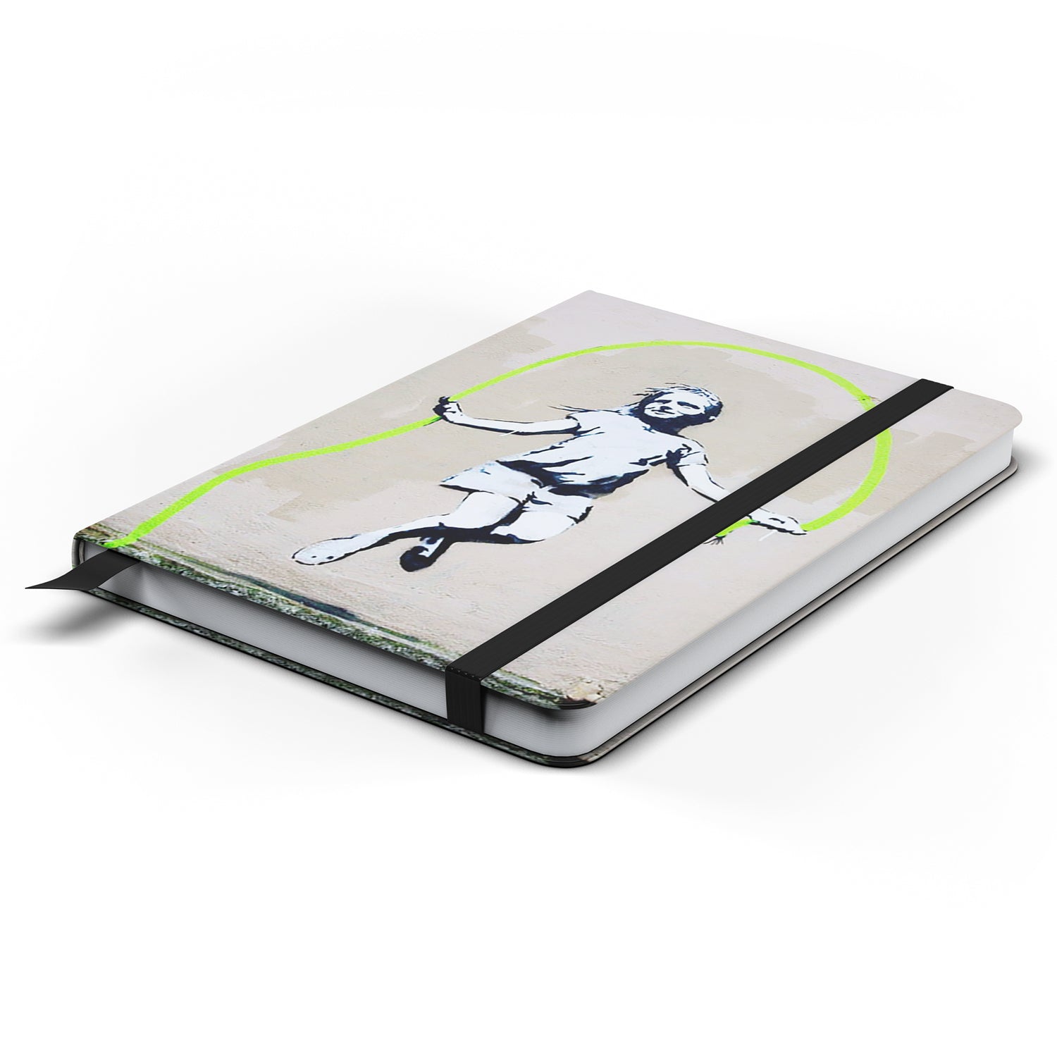 Banksy Girl With Skipping Rope Notebook