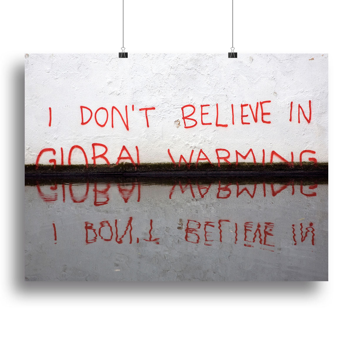 Banksy Global Warming Canvas Print or Poster - Canvas Art Rocks - 2
