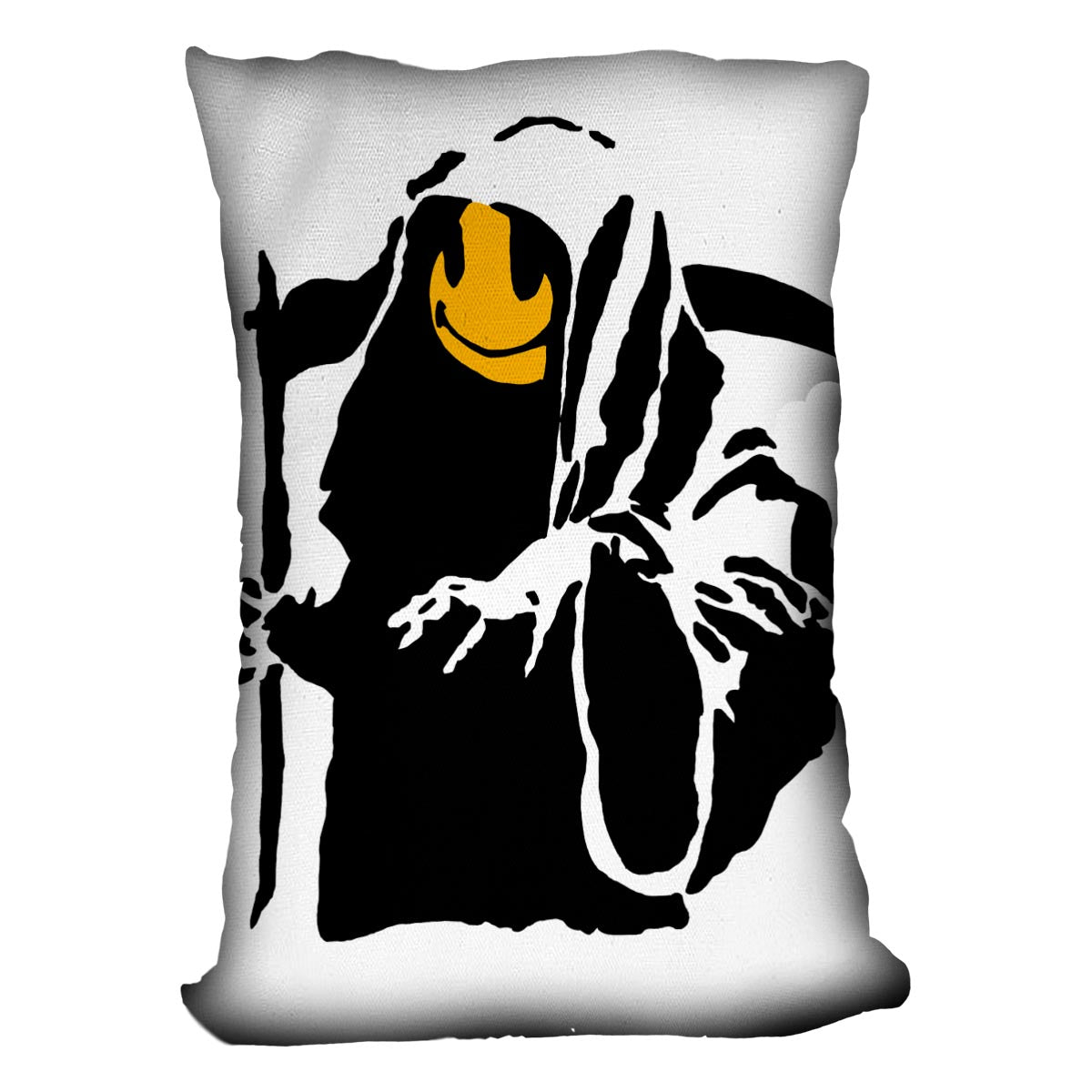 Banksy Grim Reaper Cushion