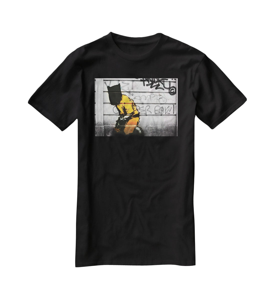 Banksy Guantanamo Bay Detainee T-Shirt - Canvas Art Rocks - 1