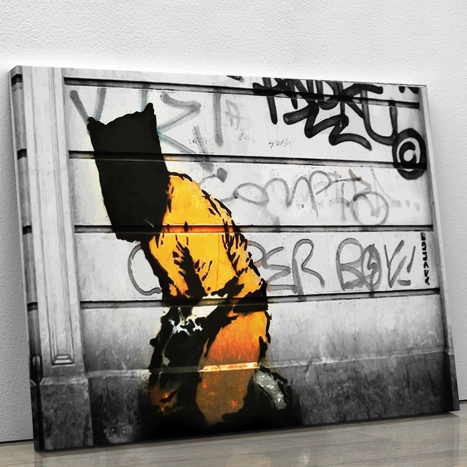 Banksy Guantanamo Bay Detainee Canvas Print or Poster - Canvas Art Rocks - 1