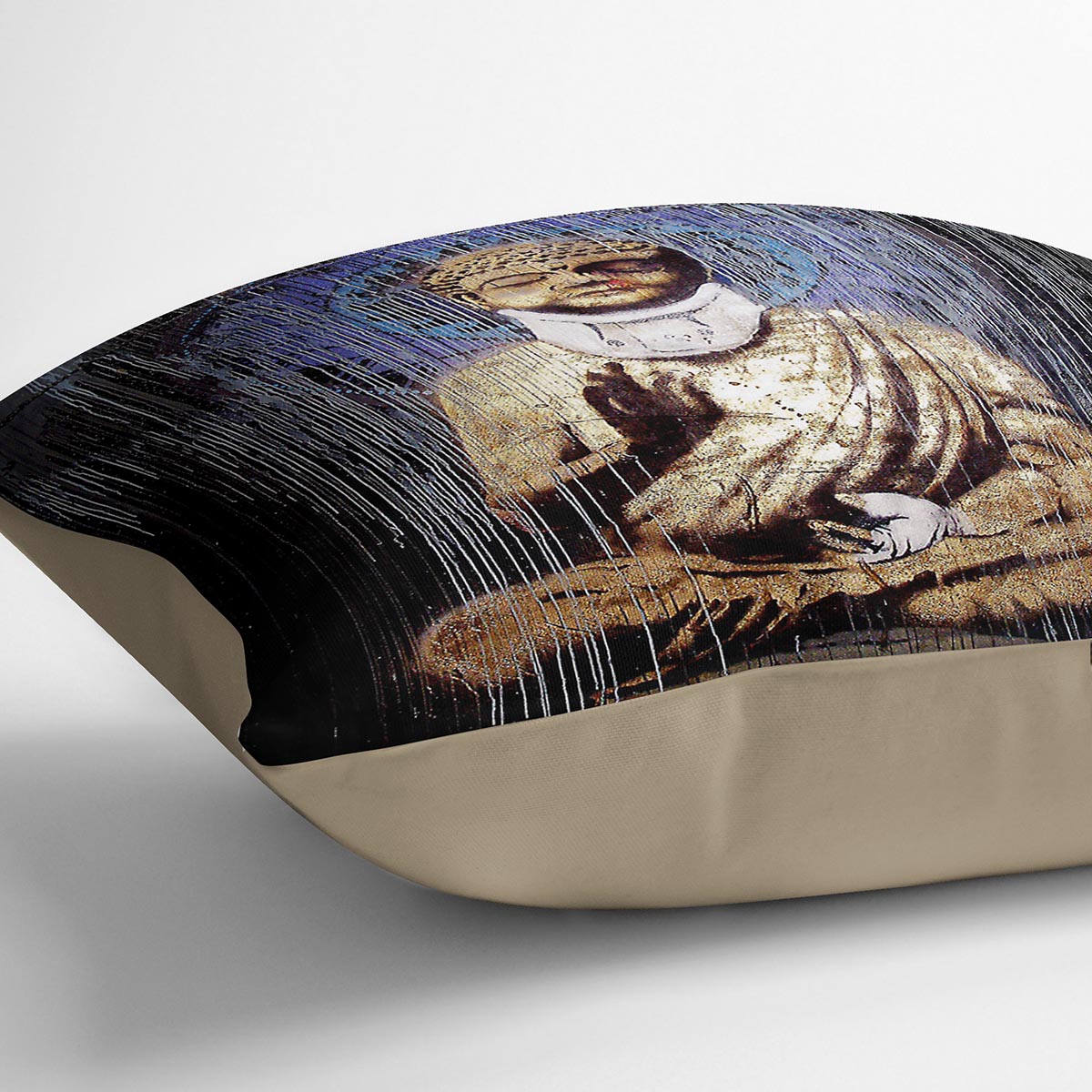 Banksy Injured Buddha Cushion